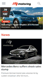 Mobile Screenshot of motoring.com.au